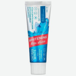 Зубная паста Global White Whitening Max Shine  Отбеливающая  100 гр