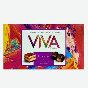 Набор конфет «Viva colour» со вкусом тирамису, 140 г