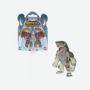 Фигурка тянущаяся 1Toy Monster Flex Mini Dino и Shark Акула-Тигр 7 см