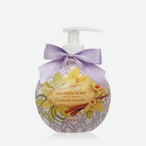 Жидкое крем - мыло Aroma Soap   Delicate Vanilla   450мл. Цены в отдельных розничных магазинах могут отличаться от указанной цены.