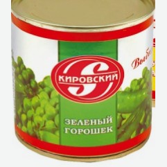 Горошек зеленый  Кировская  0.4КГ