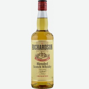 Виски Ричардсон купажированный 1л., 40%