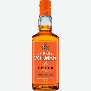 Спиртной напиток Johnny Volmer Spiced Bassed on Whiskey 35% 500мл