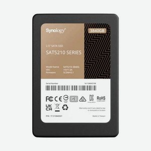 Накопитель SSD Synology SATA2.5  3.84TB 6GB/S (SAT5210-3840G)