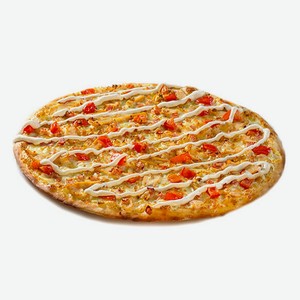 Пицца Цыпленок Рэнч на тонком тесте 30 см