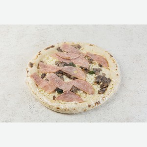 Пицца с ветчиной и грибами, зам. 440 г