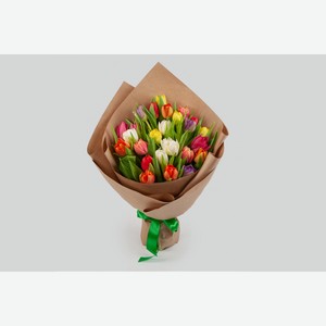 Букет из 25 тюльпанов Апрель