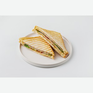 Сэндвич на тостовом хлебе Бриошь с ветчиной и сыром, кафе-пекарня 200 г