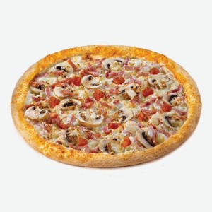 Пицца Капричиоза с колбасным бортом на традиционном тесте 35 см