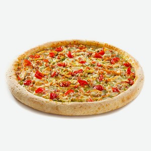 Пицца Цыпленок Флорентина с сырным бортом на традиционном тесте 40 см
