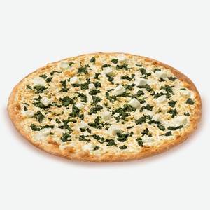 Пицца Шпинат и сыр на тонком тесте 35 см