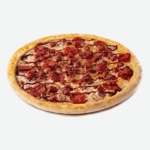 Пицца Мясное барбекю на традиционном тесте 23 см