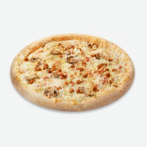 Пицца Крем-чиз с грибами на традиционном тесте 30 см