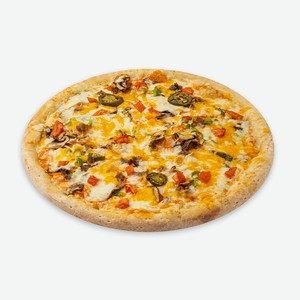 Пицца Чеддер Мексикан с сырным бортом на традиционном тесте 35 см