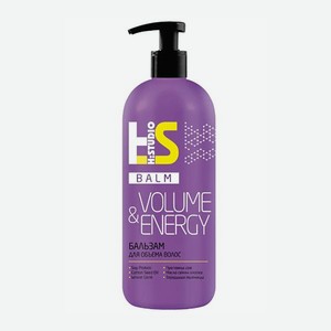 Бальзам для волос ROMAX H studio Объем volume energy 380 мл