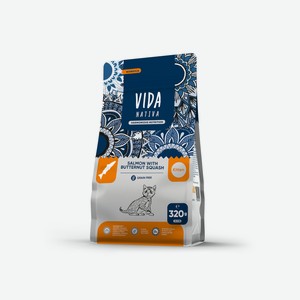VIDA Nativa корм для котят с лососем и тыквой (320 г)