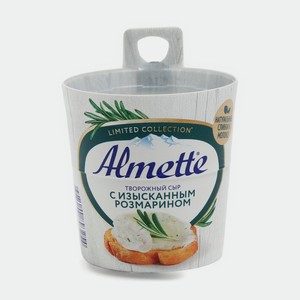 Сыр творожный ALMETTE с розмарином, 150 г