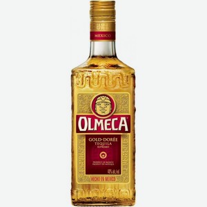Напиток спиртной Текила Ольмека Золотая 38% 0,7л А,1,2,6