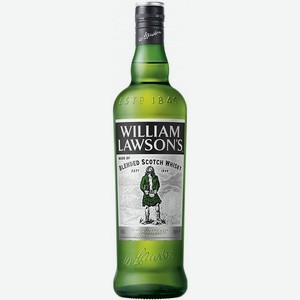 Виски Вильям Лоусонс шотландский купажированный 40% 1л А,1,2,6