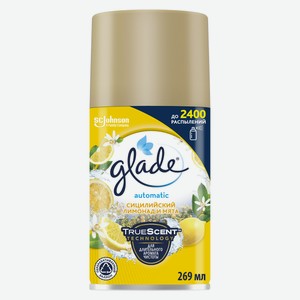Баллон сменный Glade Automatic Сицилийский лимонад-мята, 269мл Россия