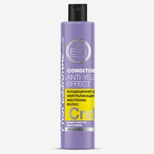 Кондиционер для волос EVI professional Серебристый для нейтрализации желтизны, 250 мл