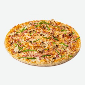 Пицца Деревенское барбекю на тонком тесте 30 см