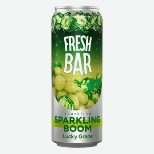 Напиток газированный Fresh Bar Sparkling Boom 0,45л