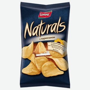 Картофельные чипсы “Naturals” с пармезаном 100гр, 0.1 кг
