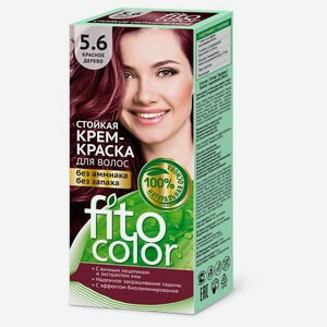 Крем-краска для волос «Фитокосметик» Фитоколор красное дерево тон 5.6, 115 мл