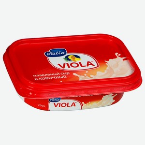 Сыр плавленый 50% Viola Сливочный 0.2 кг