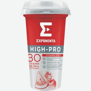 Напиток кисломолочный клубника-арбуз EXPONENTA HIGH-PRO 0.25 кг EXPONENTA