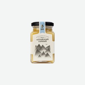 Мёд Алтайский горный натуральный цветочный Медовый дом, 0.32 кг