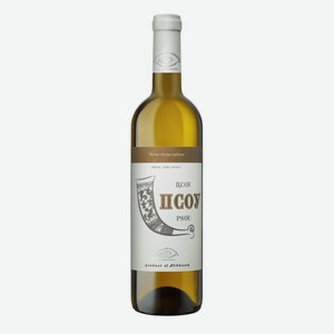 Вино ординарное Псоу ординарное белое полусладкое 11%, 0,75 л.