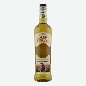 Виски шотландский Glen Forest купажированный, 0.5л Великобритания