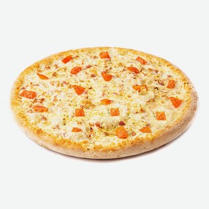 Пицца Любимая карбонара с колбасным бортом на традиционном тесте 30 см