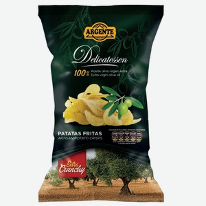 Чипсы картофельные с оливковым маслом Agente, 0.16 кг