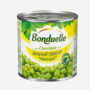  Бондюэль , горошек зеленый, кукуруза сладкая, 340-400 г