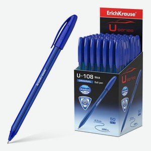 Ручка шариковая ErichKrause U-108 Original Stick 1.0, Ultra Glide Technology, цвет чернил синий , 1ш