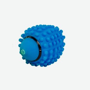 Игрушка для собак виниловая DUVO+  Мяч регби с пищалкой , голубая, 12.5x7.5x7.5см (Бельгия)