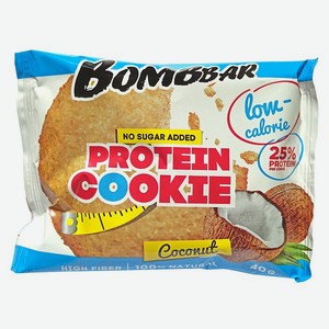 Печенье Bombbar протеиновое кокос 40г
