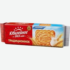 Печенье Большевик Юбилейное, Традиционное, Молочное, 112 Г