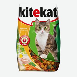 Сухой корм для кошек KITEKAT Аппетитная курочка, 1,9 кг