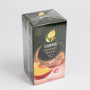 Чай зеленый CURTIS Fantasy Peach, 25 пакетиков