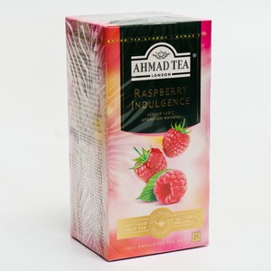 Чай черный AHMAD TEA с ароматом малины, 25 пакетиков*1,8 г
