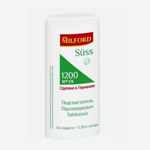 Заменитель сахара Milford Suss 1200шт, 72г Германия