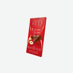 Шоколад молочный Red Фундук и Макадамия без доб сахара 100 г