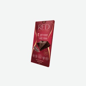 Шоколад горький Red Экстра 60% какао без доб сахара 100 г
