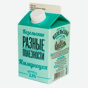 Иммуноцея «Козельское молоко» 2.5% БЗМЖ, 450 г