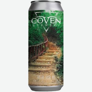 Пиво Ковен,  Теорема Эскобара , в жестяной банке, 500 мл, Зеленое, Нефильтрованное