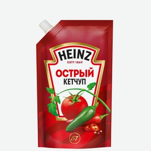 Кетчуп Острый Heinz 0.32 кг